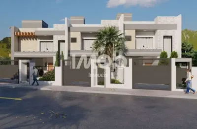 Geminado com 1 suíte + 2 quartos no bairro amizade - guaramirim