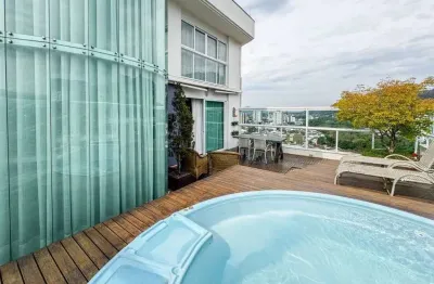 Cobertura duplex com 3 suítes e terraço no centro de jaraguá do sul