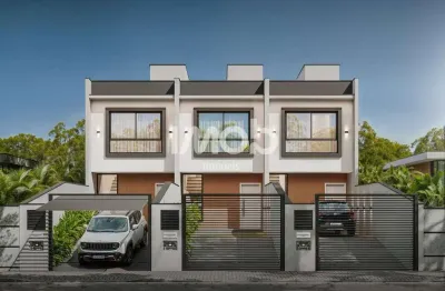 Casa geminada com 02 quartos no bairro santo antonio em jaraguá do sul