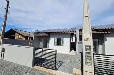 Casa com 2 dormitórios na quinta dos açorianos em barra velha/sc