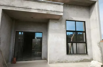 Casa com 2 quartos, suíte e churrasqueira no bairro itajuba em barra velha