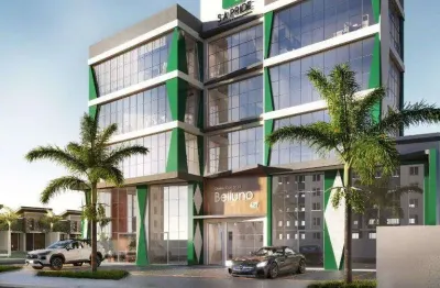 Centro comercial belluno – salas comerciais com fachada moderna na praia alegre, penha/sc