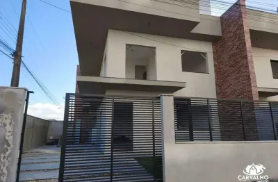 Sobrado de esquina com suíte, quintal e alto padrão a 200 metros do mar em itajuba – barra velha/sc