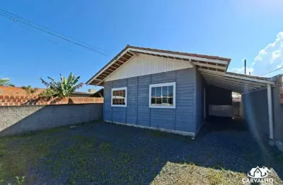 Casa com 2 dormitórios para locação anual no bairro itajuba em barra velha