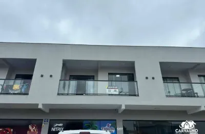 Apartamento com 2 dormitórios e sacada com churrasqueira para locação no bairro itajuba em barra velha