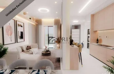 Apartamento com 1 dormitório à venda, 33 m² por r$ 299.900,00 - santa quitéria - curitiba/pr