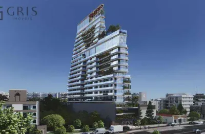 Apartamento com 2 dormitórios à venda, 46 m² por r$ 669.900 - água verde - curitiba/pr