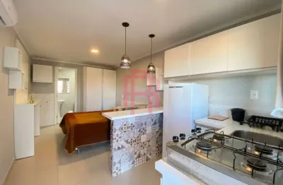 Kitnet/studio mobiliada para locação anual em balneário camboriú.