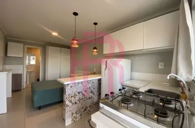 Kitnet/studio mobiliada para locação anual em balneário camboriú.