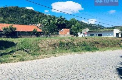Terreno à venda, 600 m²  - estrada das areias - indaial/sc
