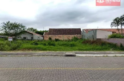 Terreno com 375m2 plano - bairro nossa senhora da paz - balneário piçarras/sc