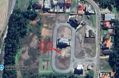 Terreno à venda, 360 m² - santa terezinha - gaspar/sc