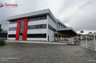 Galpão para alugar, 4.150 m² - gasparinho - gaspar/sc