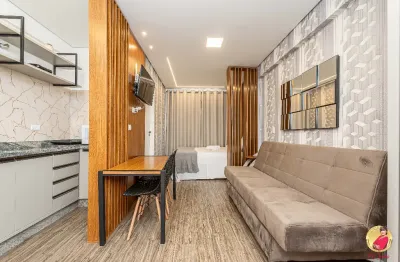 Apartamento studio  para venda tem 23 metros quadrados em centro - curitiba - pr