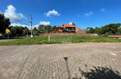 Terreno de esquina com 675m2 no bairro monte verde em santa cruz do sul