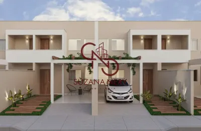 Casa duplex com 2 quartos no condomínio coohabinal village