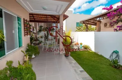 Casa duplex com 4 suites no condomínio green club 3
