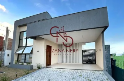 Casa em condomínio fechado com 3 quartos à venda na Rua Campo Alegre, 900, Cajupiranga, Parnamirim