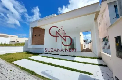 Casa terrea com 3 quartos no condominio vila dos ventos em parnamirim