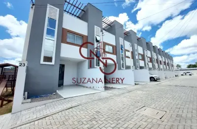Casa triplex com 2 suites em condomínio - parnamirim