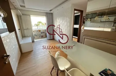 Apartamento com 2 quartos à venda na avenida maria lacerda montenegro, 850, nova parnamirim, parnamirim, 55 m2 por r$ 275.000