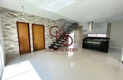 Casa dúplex com 4 quartos no condomínio green club em parnamirim