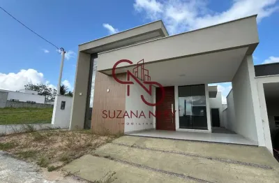 Casa com 134m² de área construída no condominio ecoville 2 em parnamirim