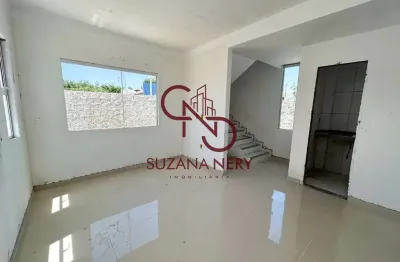 Casa duplex com 2 quartos em cajupiranga - parnamirim