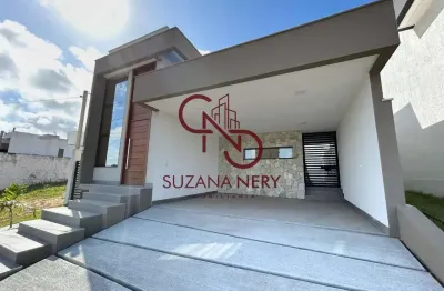 Casa em condomínio fechado com 3 quartos à venda na Rua Campo Alegre, 900, Cajupiranga, Parnamirim