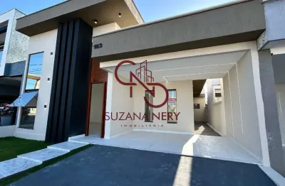 Casa em condomínio fechado com 3 quartos à venda na Avenida Olavo Lacerda Montenegro, 2685, Parque das Nações, Parnamirim