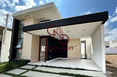 Casa em condomínio fechado com 3 quartos à venda na Rua Campo Alegre, 900, Cajupiranga, Parnamirim