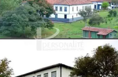 Terreno/fazenda histórica de 1831 /pousada à venda, itabaquara, piquete, sp
