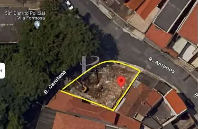 Terreno à venda na Rua Antúrios, 394, Jardim Têxtil, São Paulo