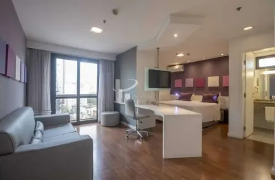 Flat, 33,63 m2, mobiliado, 1 dormitório, 1 banheiro e 1 vaga, para venda, vila mariana.