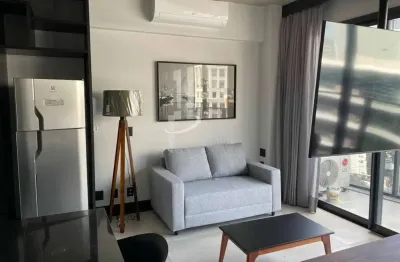 Studio mobiliado e equipado, 42 m2, 1 suíte e 1 vaga, para venda, vila olímpia.