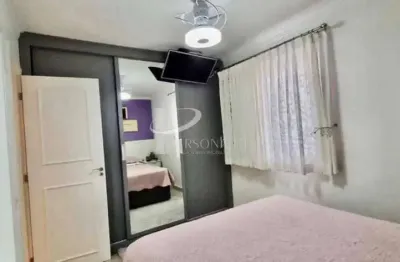 Apartamento à venda com 80m²,  02 dormitórios sendo 01 suíte, sala ampliada e 02 vagas de garagem, c