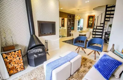 Maravilhosa cobertura duplex com piscina à venda, jardim anália franco, são paulo, sp