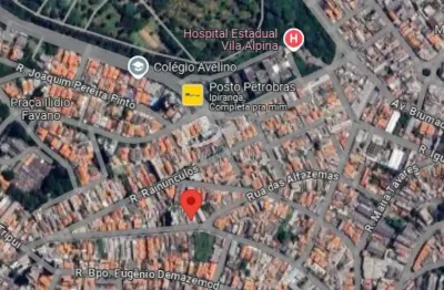 Terreno comercial, 1410 m2, para venda, vila alpina.