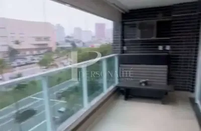 Estúdio mobiliado, 55 m2, 1 suíte, 1 vaga, para venda, ed. composite, jardim anália franco.