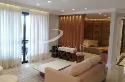 Apartamento para locação, todo mobiliado com 168m², localizado  no jardim  anália franco. sp