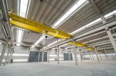 Galpão alto padrão 10.000 m2 pé direito 12 m ponte 25 ton. p/ locação vl. alpina são paulo sp