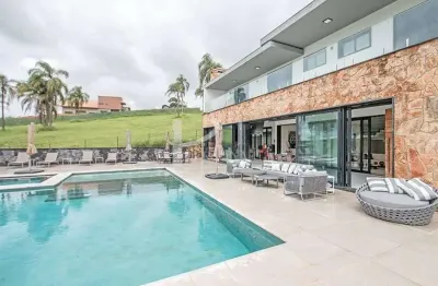 Casa cond. fazenda dona carolina, 1.200 m2, 7 suítes, 2 vagas, para venda, itatiba - sp.