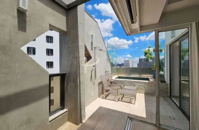 Cobertura duplex, 110 m2, 1 suíte, piscina privativa, 2 vagas, para venda, vila nova conceição.