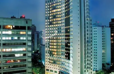 Flat à venda, ed. meliá jardim europa, vila nova conceição.