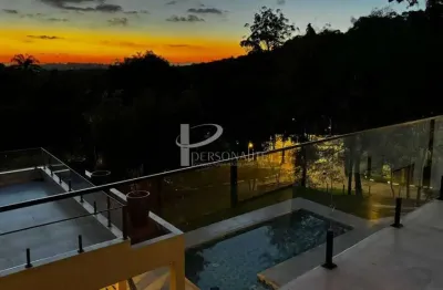 Casa de condomínio com 4 quartos, parque rio abaixo - atibaia