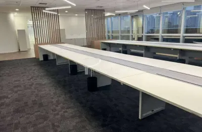 Conjunto comercial mobiliado, novo, para locação, jardim europa.
