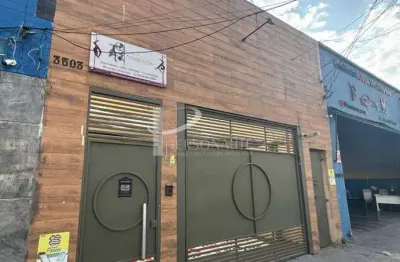 Salão comercial + sobrado residencial aos fundos, para venda, tatuapé.