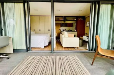 Apartamento tipo estúdio, 49 m2, mobiliado, 1 quarto, 1 banheiro, 1 vaga, para venda, vila nova conceição.