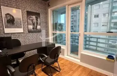 Conjunto comercial, 40 m2, 3 salas, banheiro e vaga, para venda, consolação.