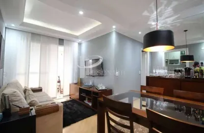 Apartamento à venda com 57m², mobiliado 02 quartos sendo 01 suíte e 02 vagas. tatuapé